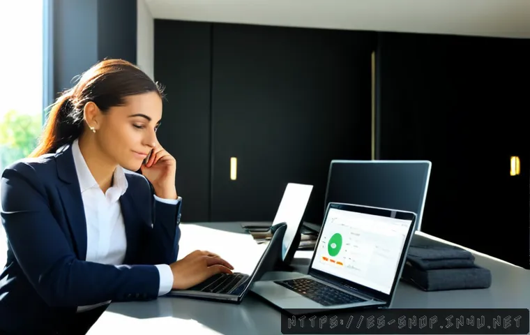 쇼핑매니저 실무에 필요한 소프트 스킬 - Photorealistic Spanish retail purchasing manager in a bright modern office, calmly listening to a su...